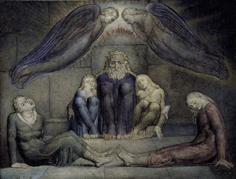 Il conte Ugolino e i suoi figli in prigione - William Blake