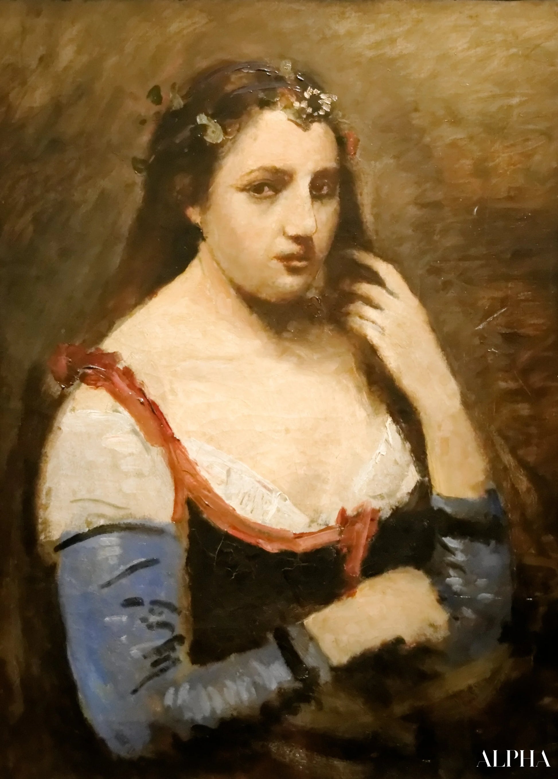 Reproduction du tableau « Le Concert champêtre - Camille Corot » par Alpha Reproduction en peinture à l’huile