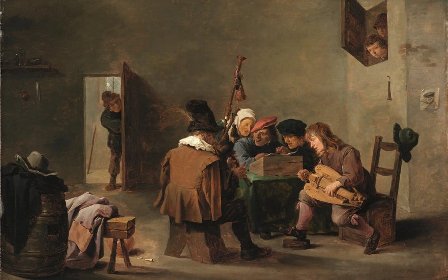 Il concerto dei Boors - David Teniers il Giovane