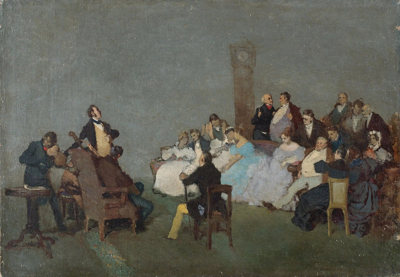 Il concerto - Jean-Baptiste Camille Corot