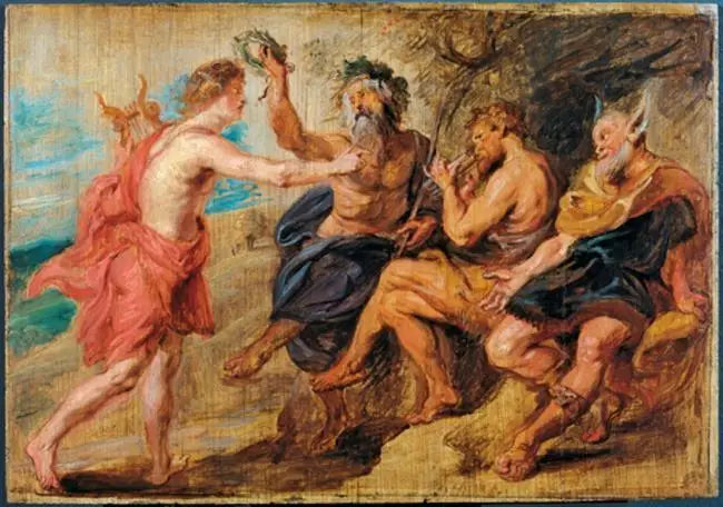 La gara tra Apollo e Pan - Peter Paul Rubens