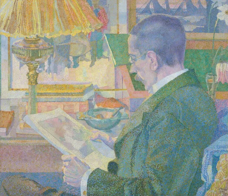 L'intenditore di stampe (Dr Aegidius Timmermann) - Jan Toorop