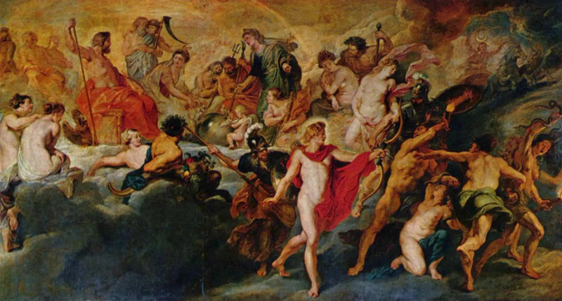 Il Consiglio degli dei - Peter Paul Rubens