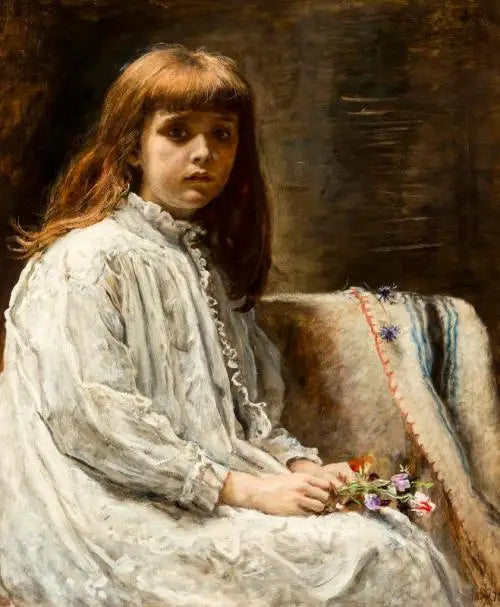 Il convalescente - John Everett Millais