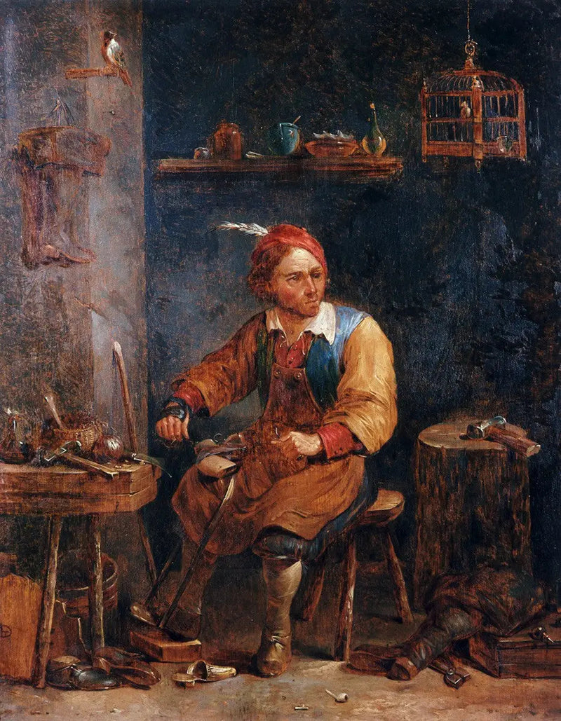 Il calzolaio - David Teniers il Giovane