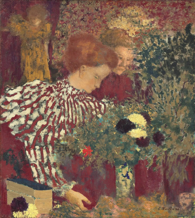 La camicetta a righe - Édouard Vuillard