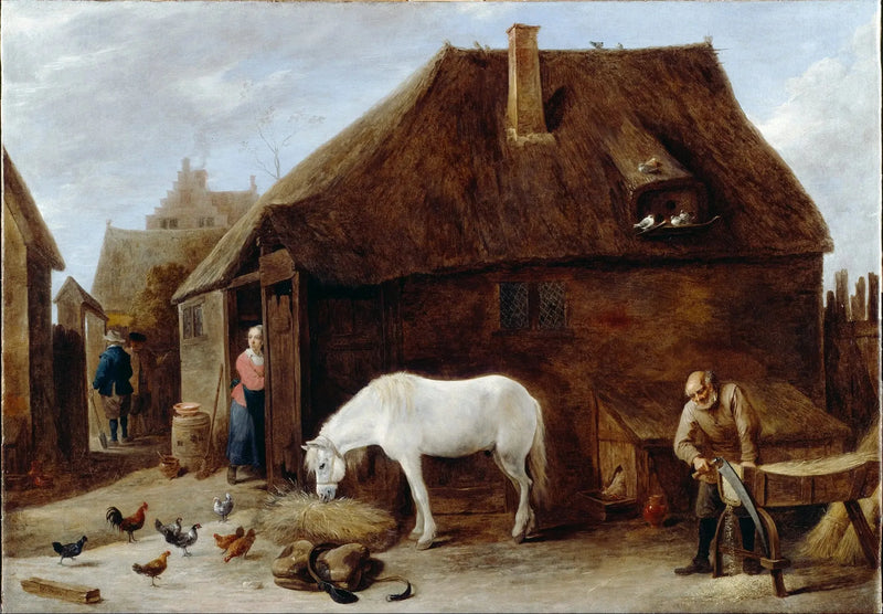 La cannuccia - David Teniers il Giovane