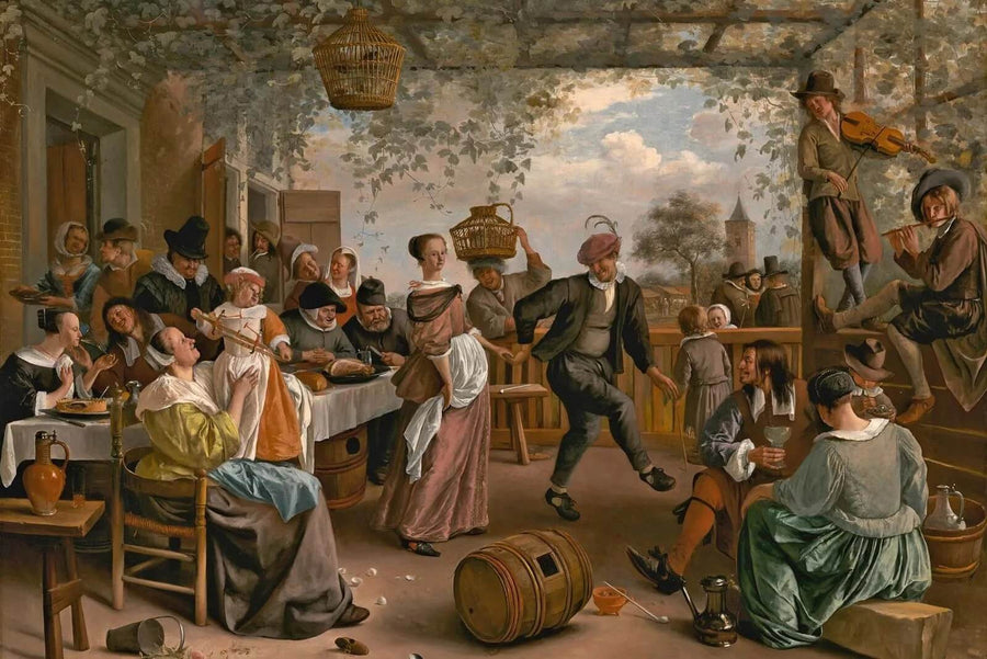 Le Couple dansant - Jan Steen