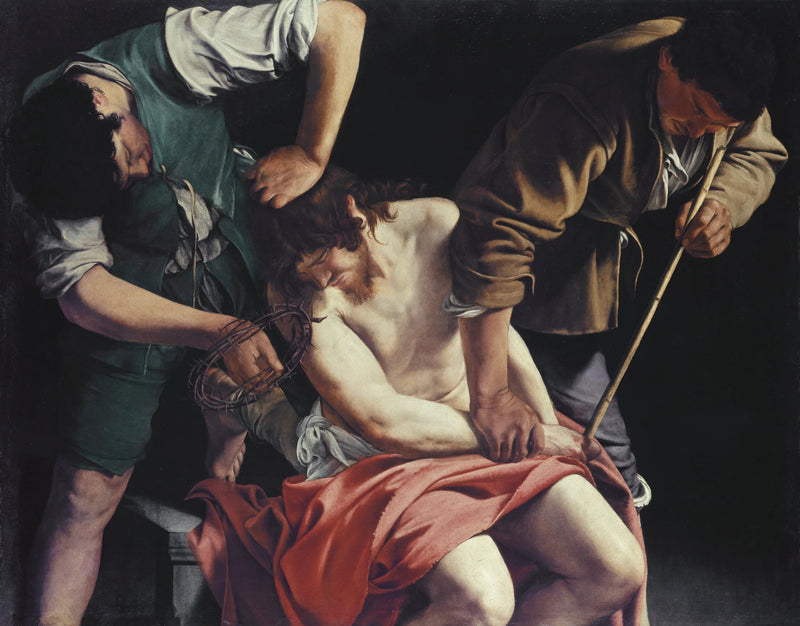 La corona di spine - Orazio Gentileschi
