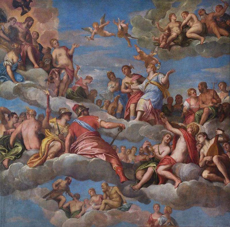 La incoronazione di Ebe - Paul Véronèse
