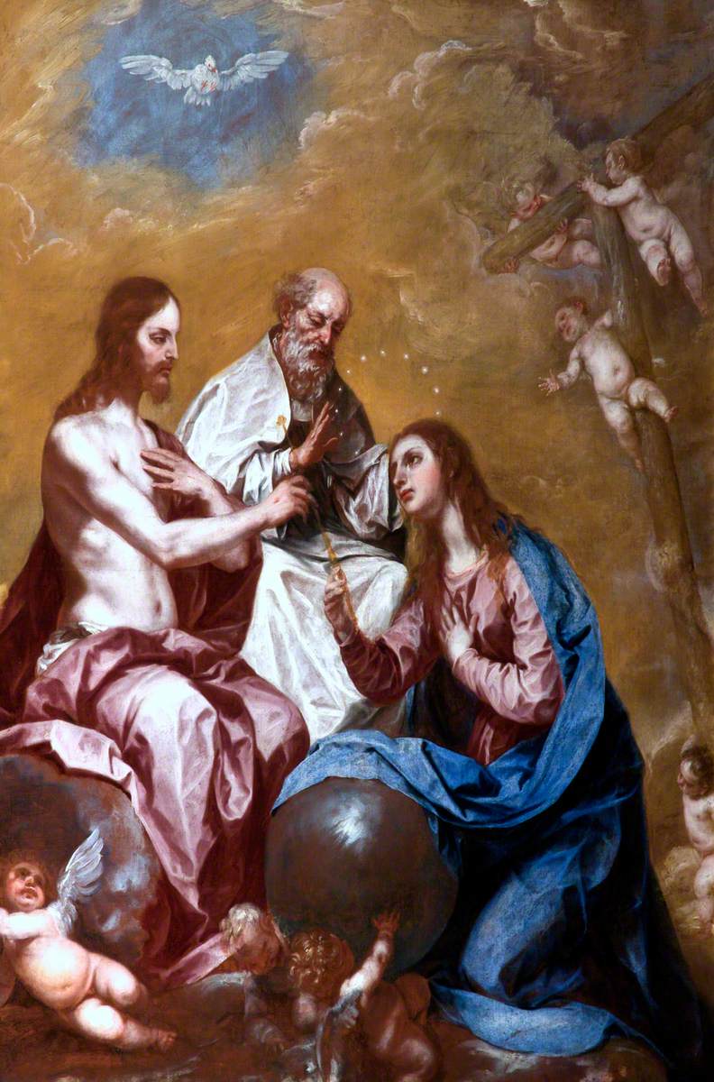 La coronazione della Vergine - Alonso Cano