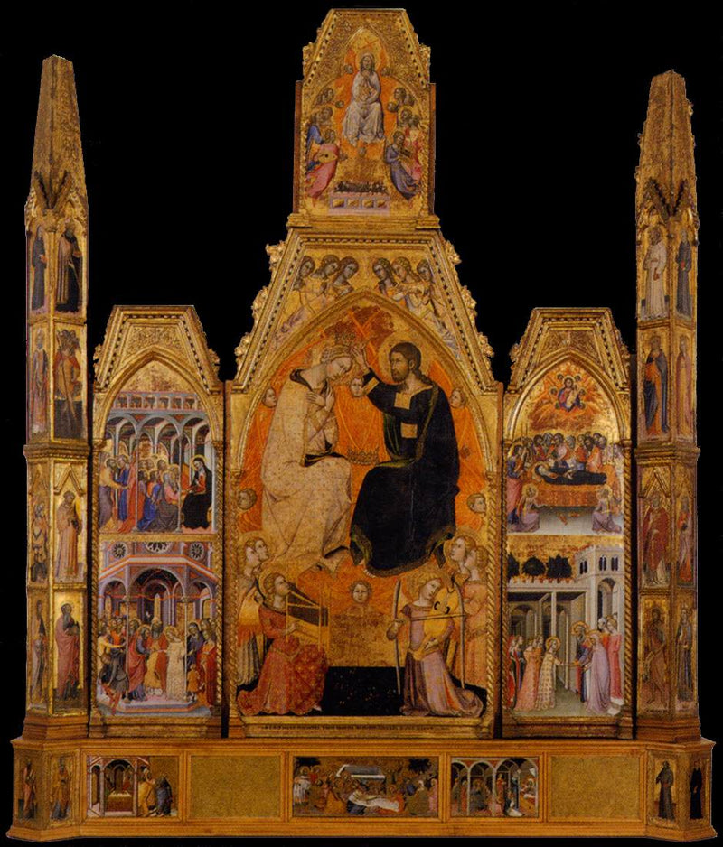 Il coronamento della Vergine - Bartolo di Fredi