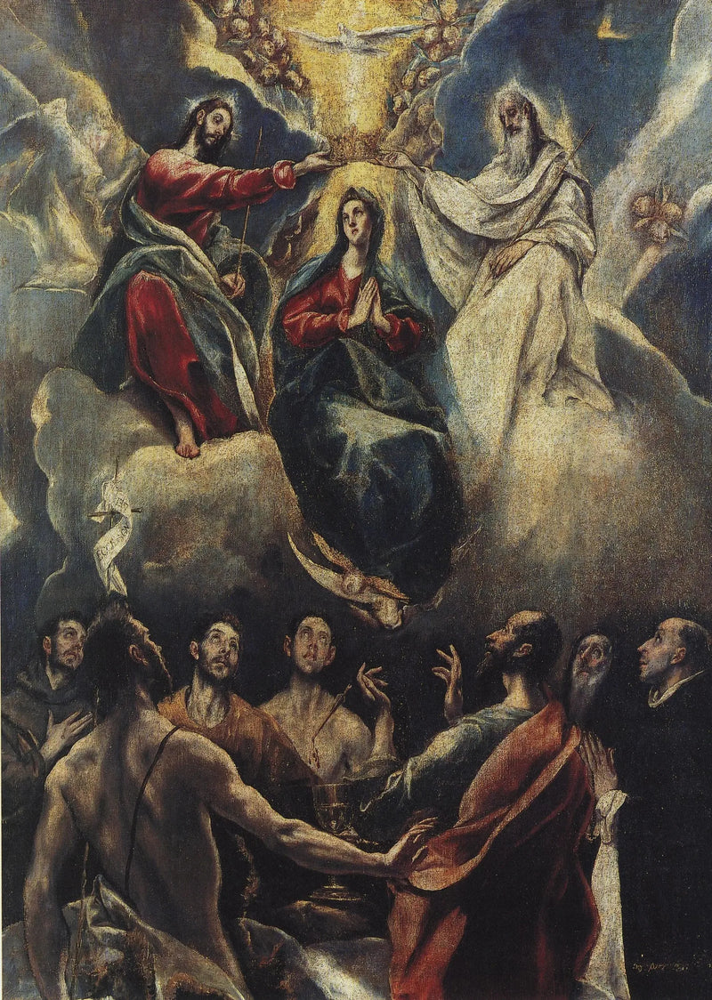 La Coronazione della Vergine - El Greco