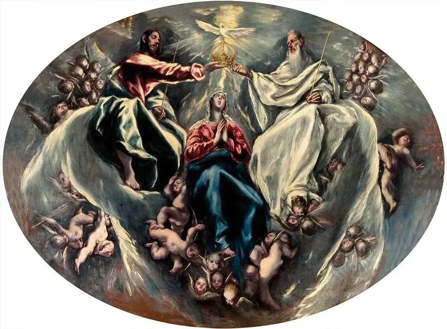 La coronazione della Vergine - El Greco