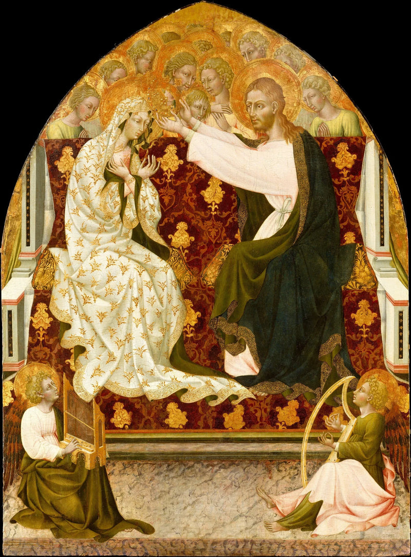 La Coronazione della Vergine - Giovanni di Paolo