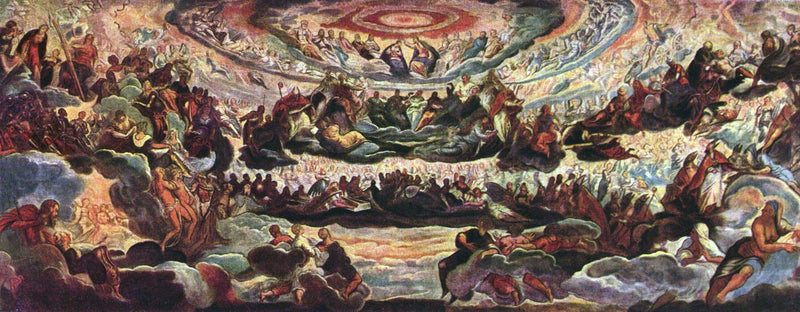 La Coronazione della Vergine - Jacopo Tintoretto