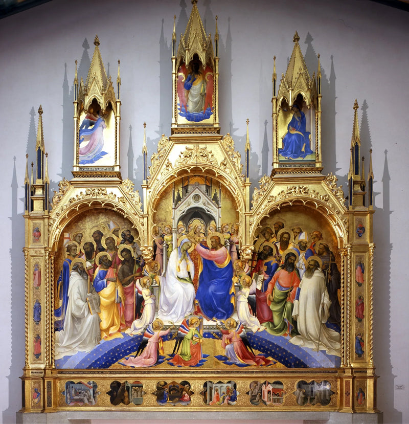 La Coronazione della Vergine - Lorenzo Monaco
