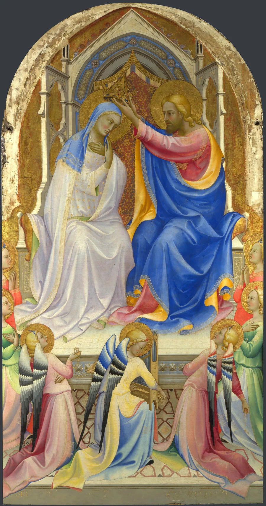 La Coronazione della Vergine - Lorenzo Monaco