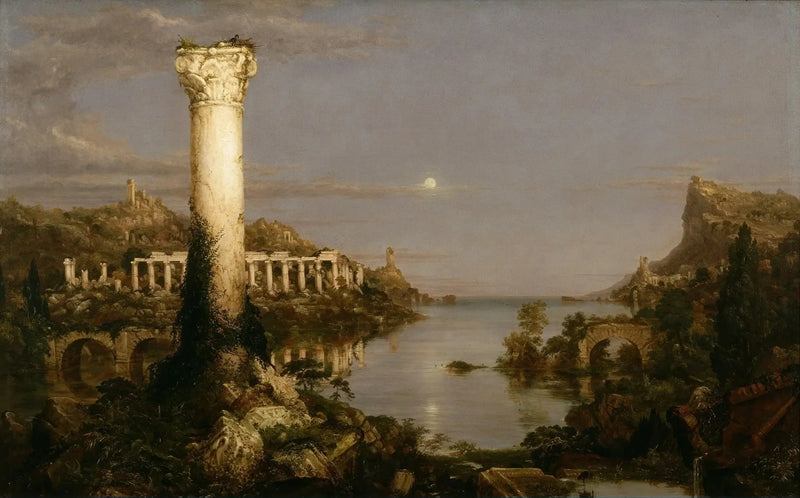 Il Corso dell'Impero : Desolazione - Thomas Cole