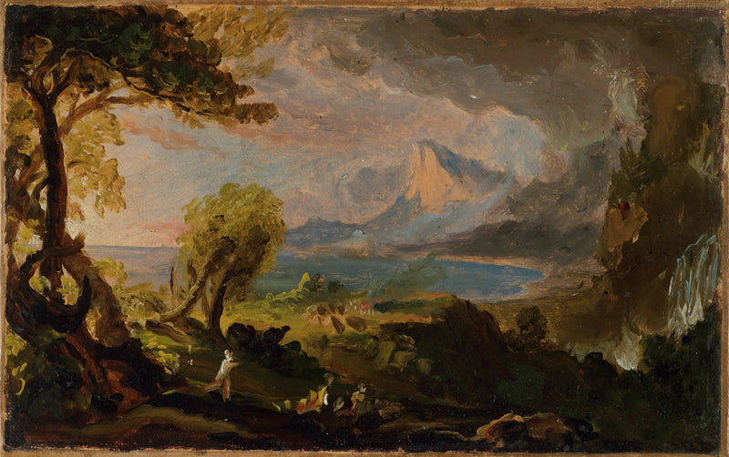 Il corso dell'impero – Lo stato selvaggio - Thomas Cole