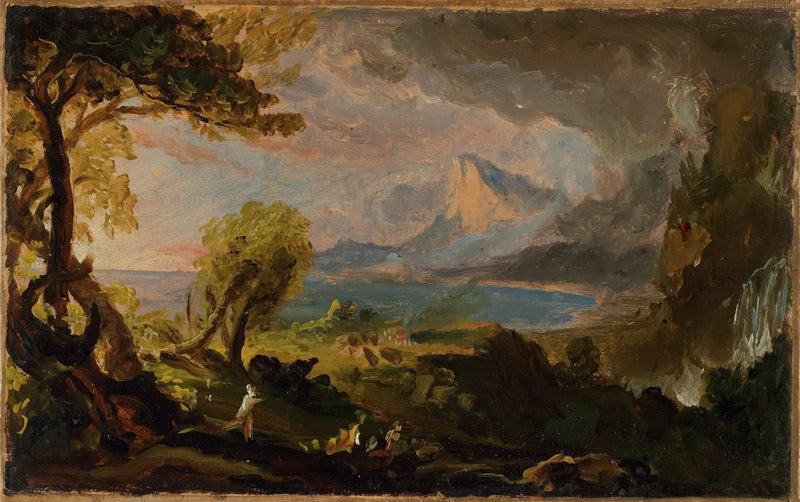 Il corso dell'impero – Lo stato selvaggio - Thomas Cole
