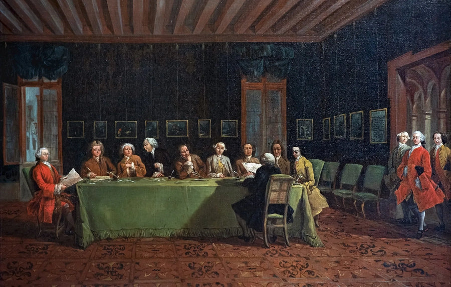Il convento diplomatico - Francesco Guardi