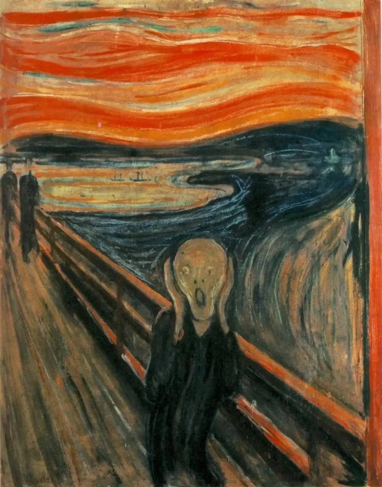 Le Cri - Edvard Munch image 1 reproduction d’œuvre d’art à l’huile