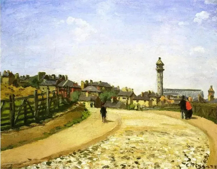 Il Crystal Palace, Upper Norwood - Camille Pissarro
