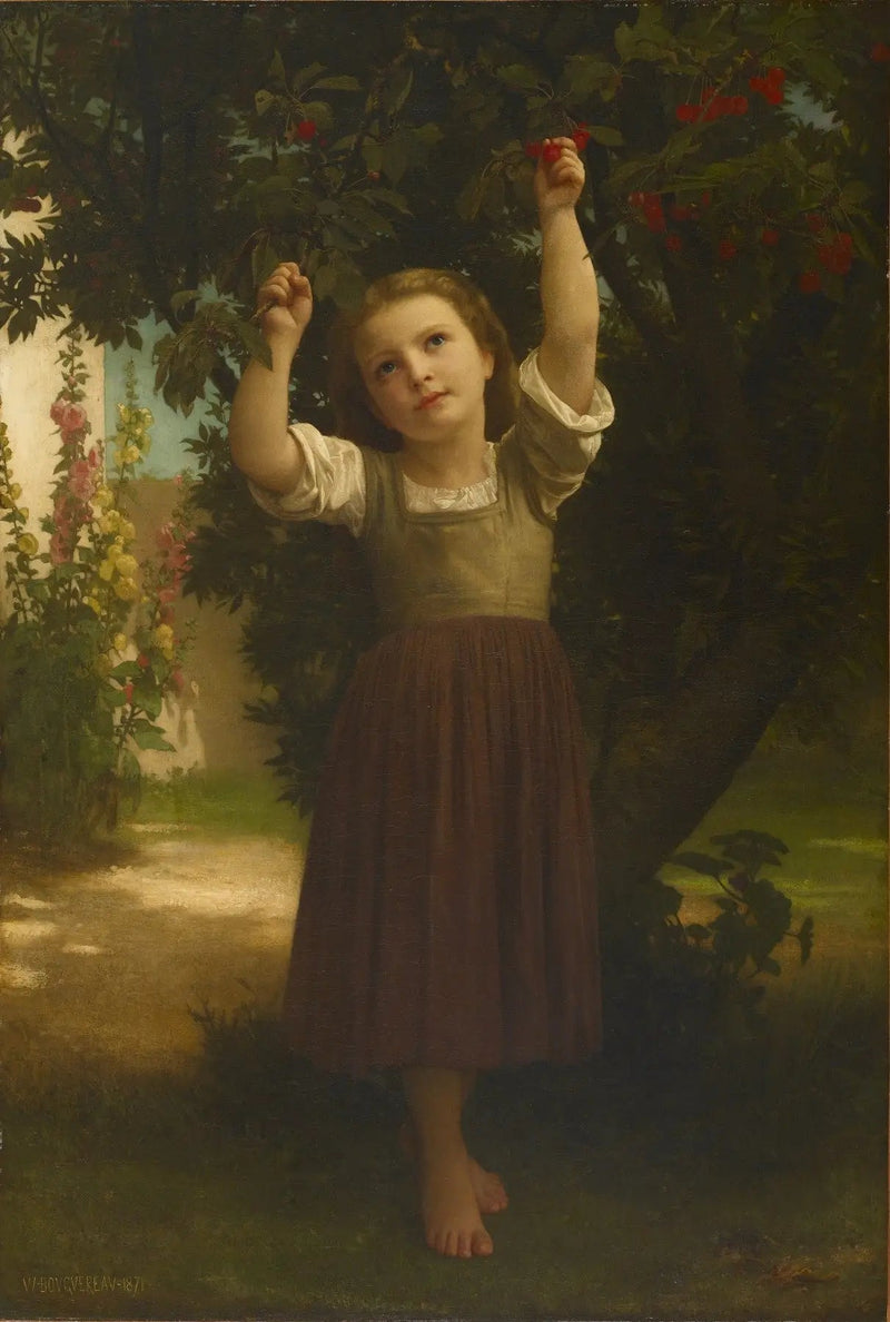 Il raccoglitore di ciliegie - Bouguereau