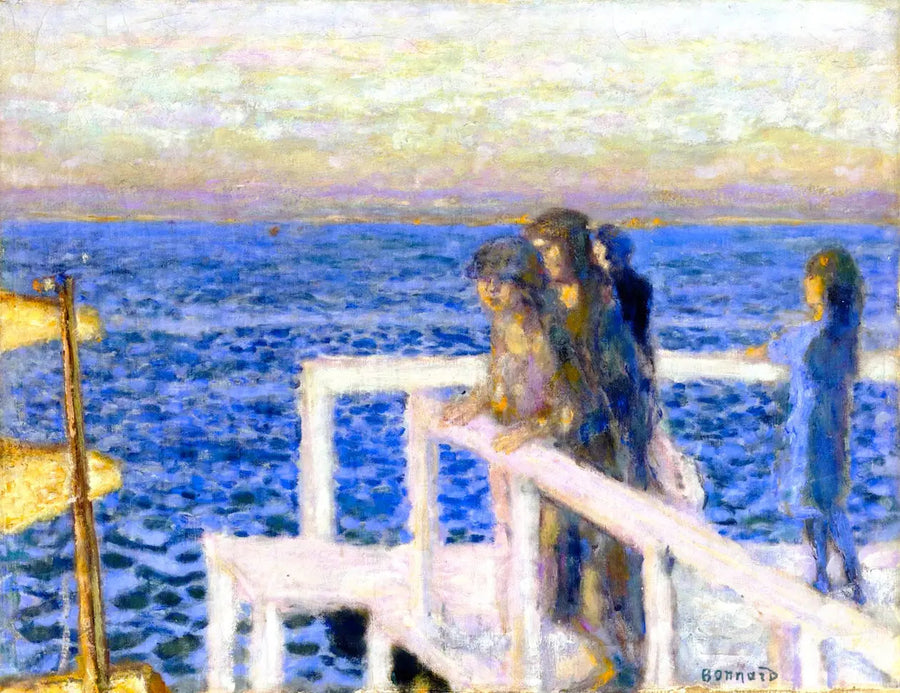 Il Molo di Cannes - Pierre Bonnard