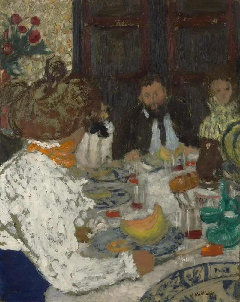 Il pranzo - Édouard Vuillard