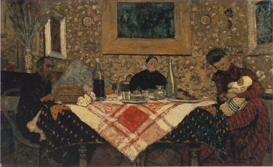 Il pranzo in famiglia - Édouard Vuillard