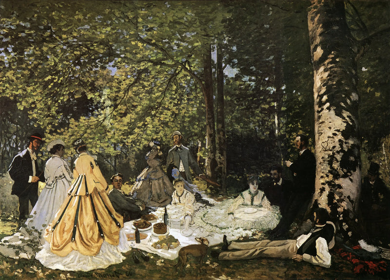 Il Pranzo sull'erba - Claude Monet