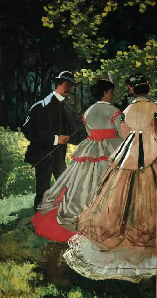 Reproduction du tableau « Le Déjeuner sur l'herbe - Claude Monet » par Alpha Reproduction en peinture à l’huile