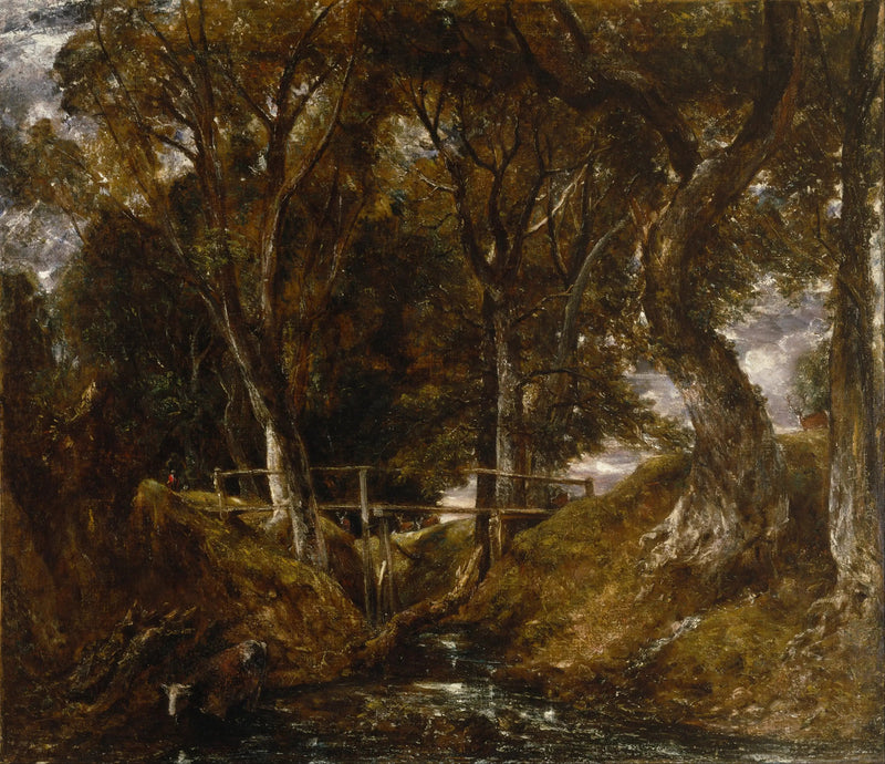 Il Dell a Helmingham Park - John Constable