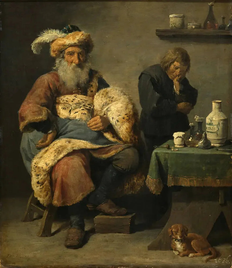 Il dentista - David Teniers il Giovane