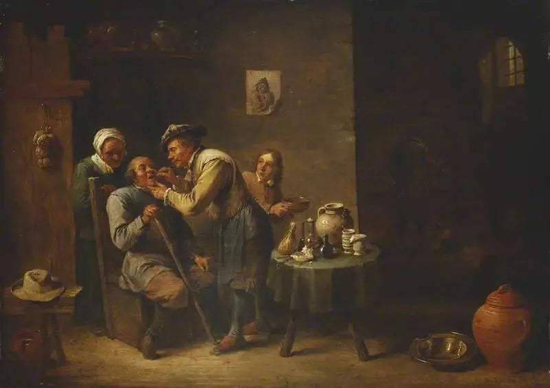 Il dentista - David Teniers il Giovane