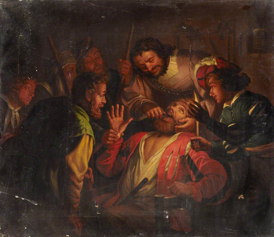 Il dentista - Gerrit van Honthorst