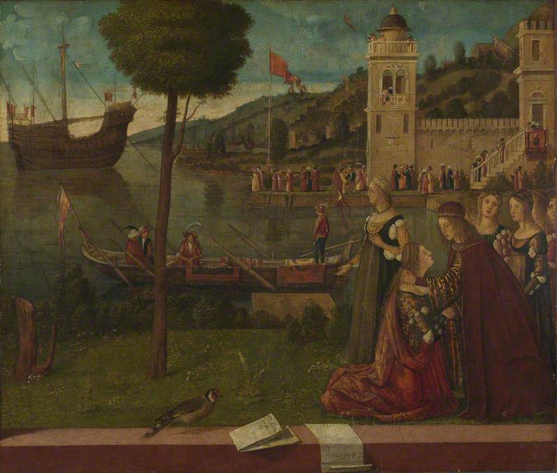 La partenza di Ceyx - Vittore Carpaccio
