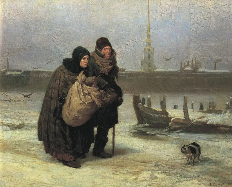 La partenza della casa - Viktor Vasnetsov