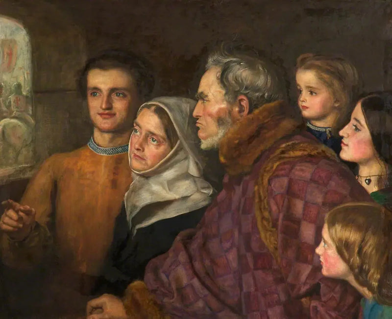 La partenza dei crociati - John Everett Millais