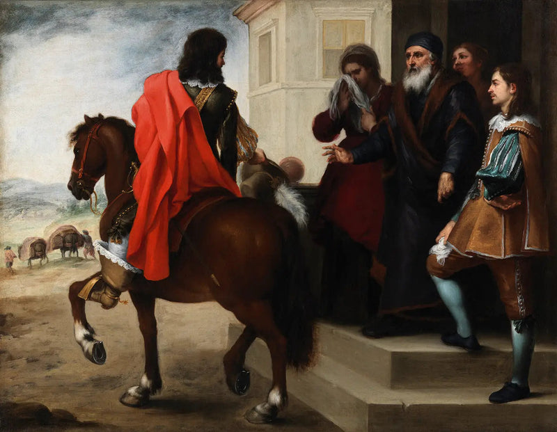 La partenza del figliol prodigo - Bartolomé Esteban Murillo