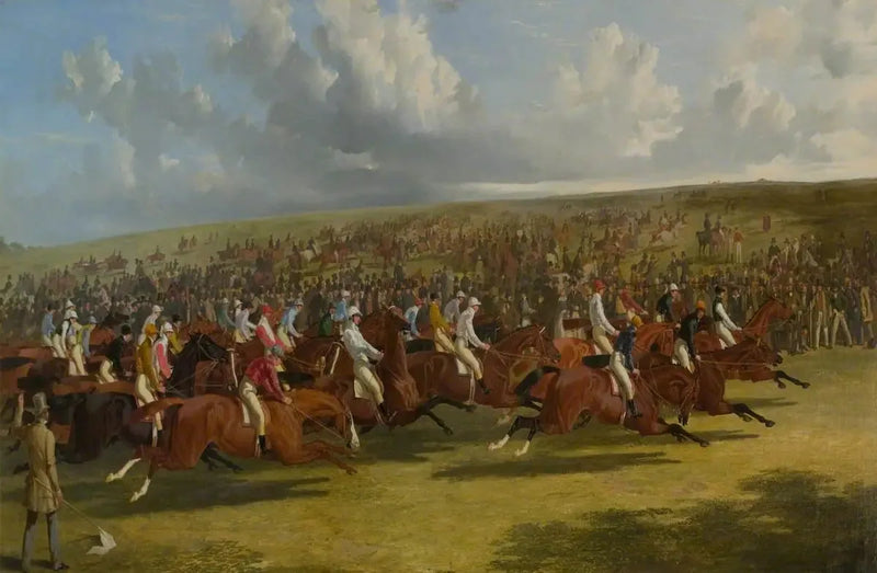 Le Derby, 1844 : la partenza - John Frederick Herring, Sr.
