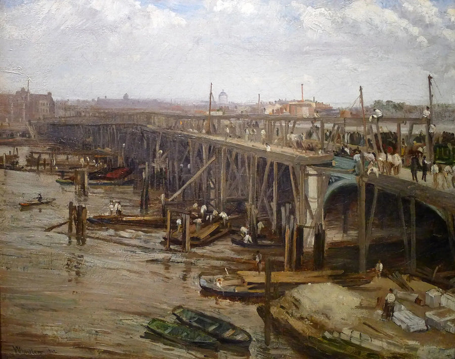 L'ultimo del vecchio Westminster - James Abbott McNeill Whistler