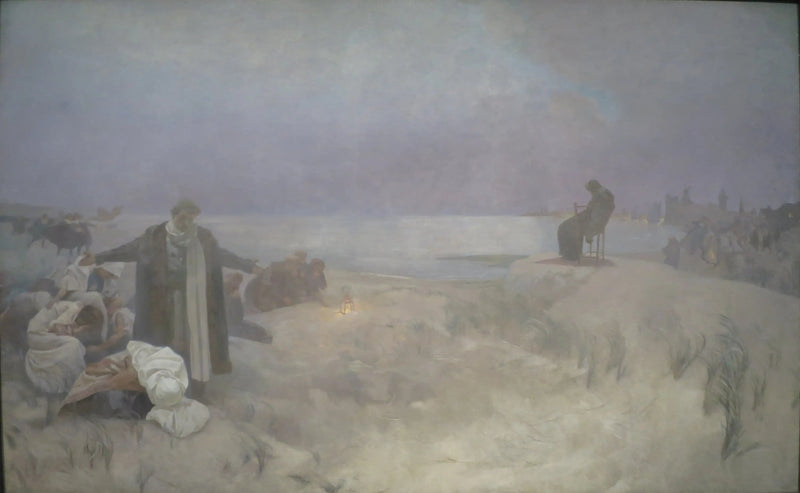L'Ultimo Giorno di Jan Amos Komenský - Alphonse Mucha