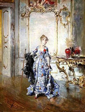 L'ultimo sguardo nello specchio - Giovanni Boldini