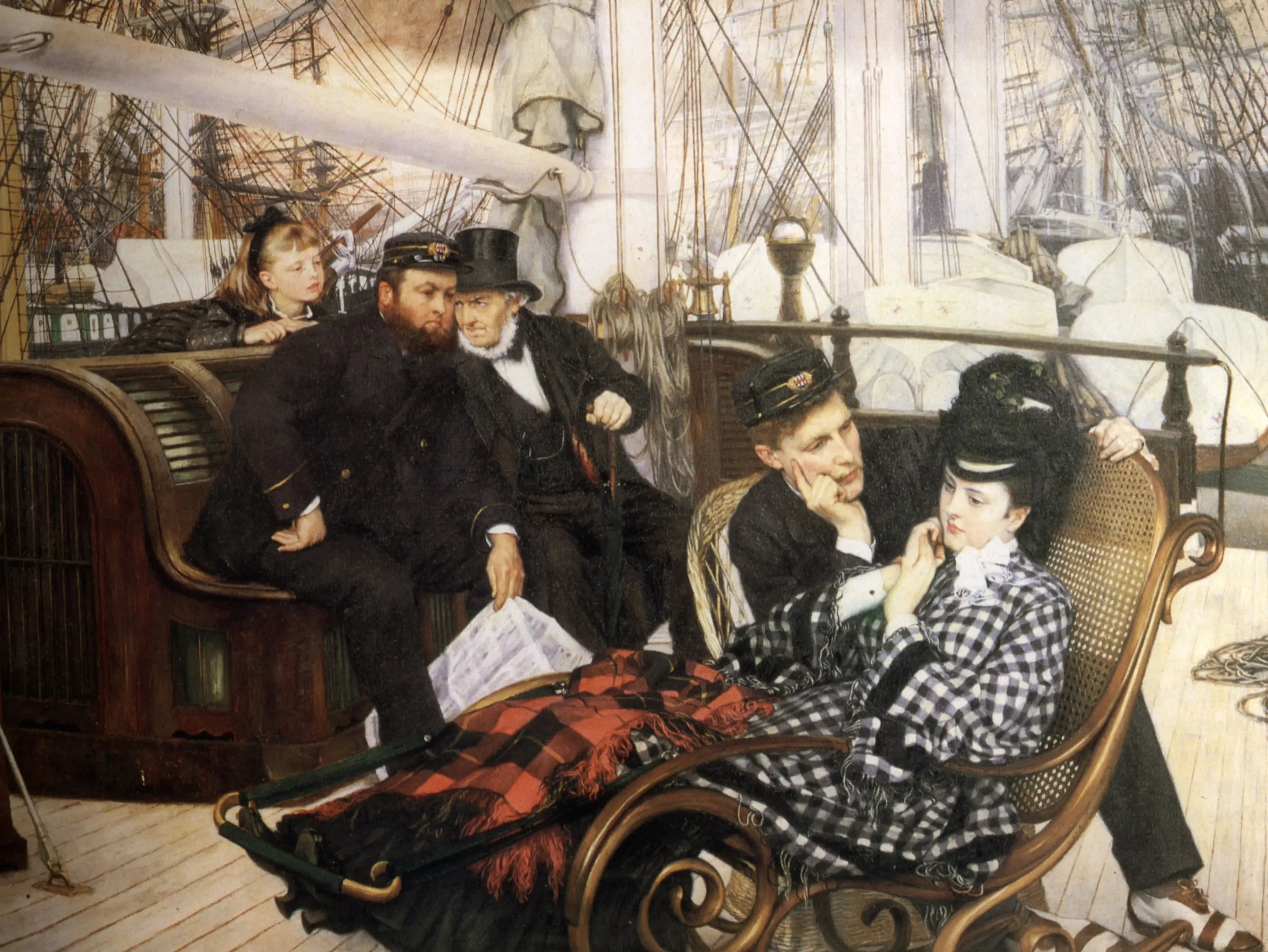Le dernier soir - James Tissot image 1 reproduction de peinture à l’huile