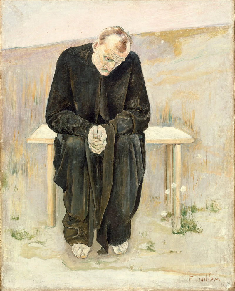 Il disilluso - Ferdinand Hodler