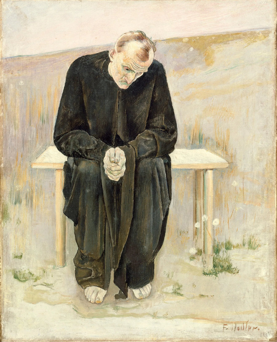 Il disilluso - Ferdinand Hodler