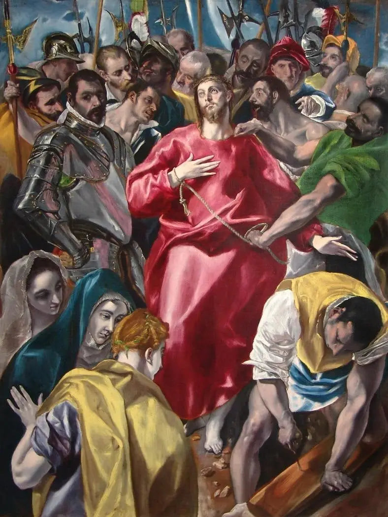 Il spogliarello di Gesù - El Greco